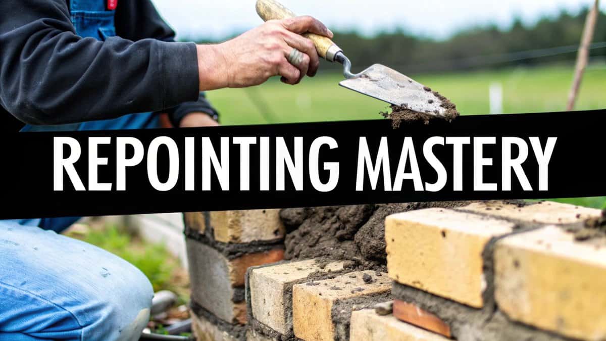 Revitalise Your Stone Wall with Expert Repointing