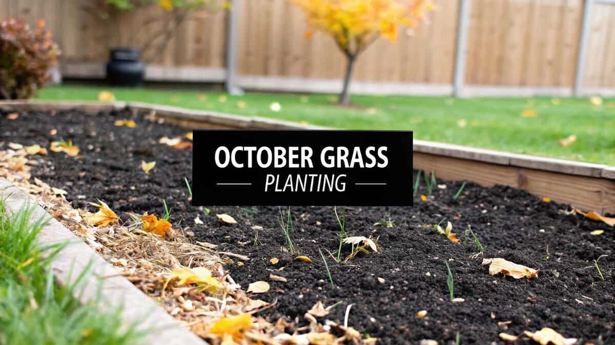 Can You Plant Grass in October? Expert Tips for a Lush Lawn in Stoke-on-Trent