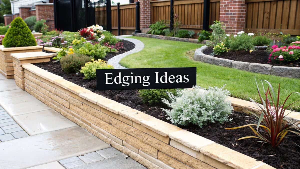 Top Edging Ideas for Flower Beds in Stoke-on-Trent