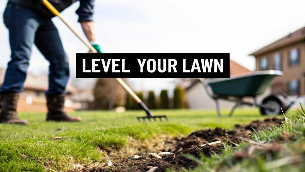 How to Level a Bumpy Lawn: A Stoke-on-Trent Guide