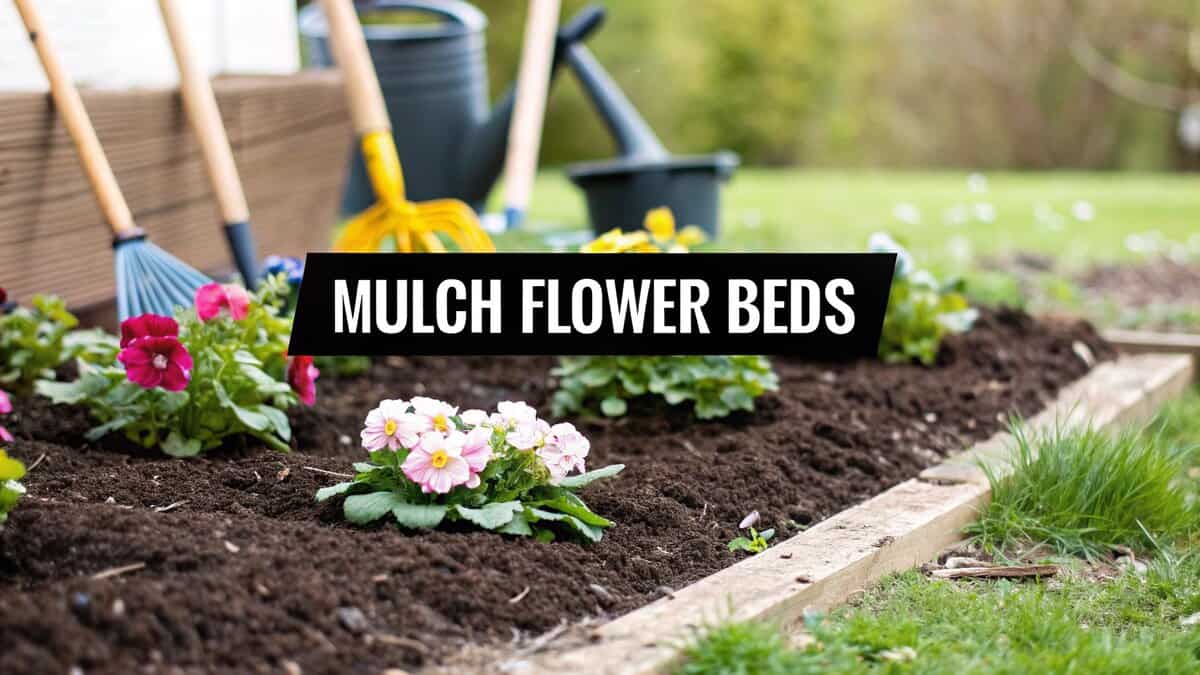 How to Mulch Flower Beds for a Perfect UK Garden