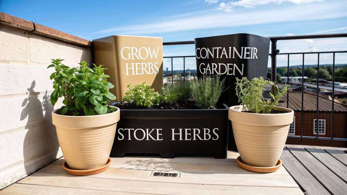 Featured Article Image - How to Grow Herbs in Containers in Stoke-on-Trent