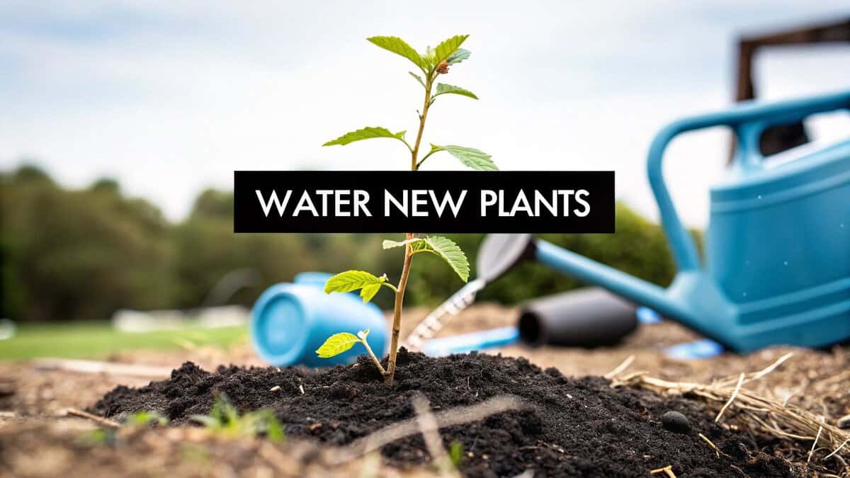 How Often to Water New Plants in Your UK Garden